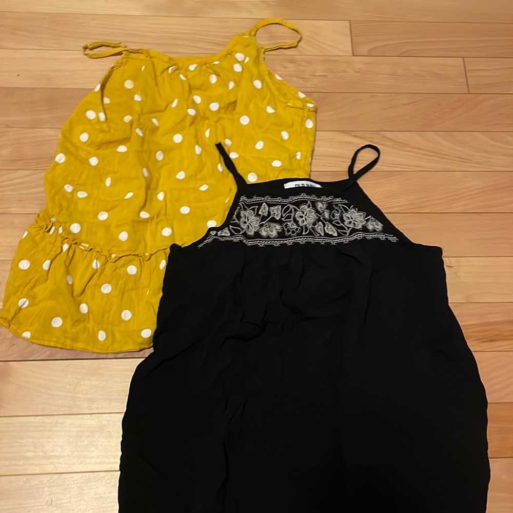 Old navy girls tank top set 11-12